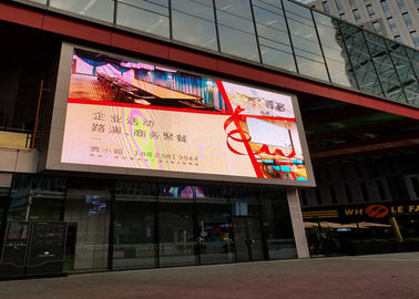 P6 Digital all'aperto che annuncia il passo del pixel dell'esposizione di LED 6mm per i centri commerciali