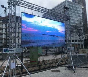 200 - 800W video parete all'aperto della fase LED, schermo di visualizzazione locativo del LED P3.91