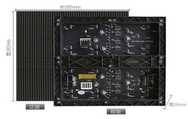 Angolo di visione dell'interno 150° del passo SMD 2020 del pixel della parete 3mm dell'installazione fissa LED video