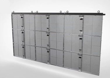 Consumo di energia medio trasparente 400W/M2 dell'esposizione di LED dell'installazione veloce