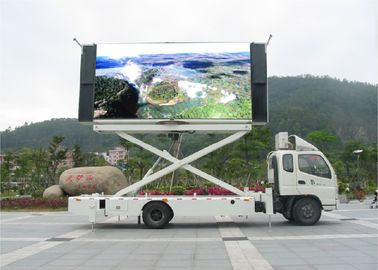 Controllo di luminosità mobile all'aperto dei livelli dell'esposizione di LED del rimorchio P6 di grande dimensione 100