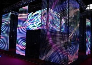 Risparmio energetico statico di modo dell'azionamento di ricerca di vento del carico P16 LED dello schermo basso della tenda