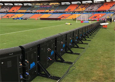 Consistenza eccellente all'aperto di colore dei bordi di pubblicità del campo da calcio del LED