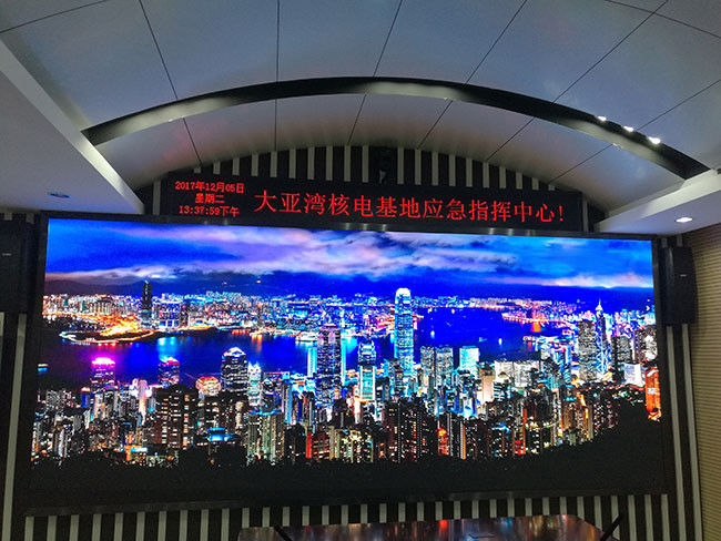 200 - piccola installazione fissa dell'interno dell'esposizione di LED del passo del pixel 800W P1.25 P1.56 P1.66
