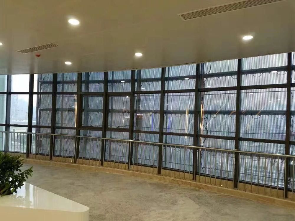 Schermo di pubblicità impermeabile tensione in ingresso AC110/220V di P20 della tenda del LED